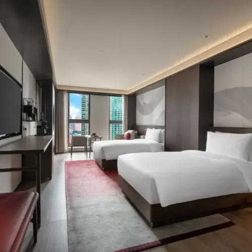 Habitación Clásica – Vista a la ciudad (2 camas)