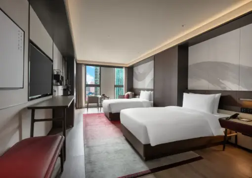 Habitación Clásica – Vista a la ciudad (2 camas)