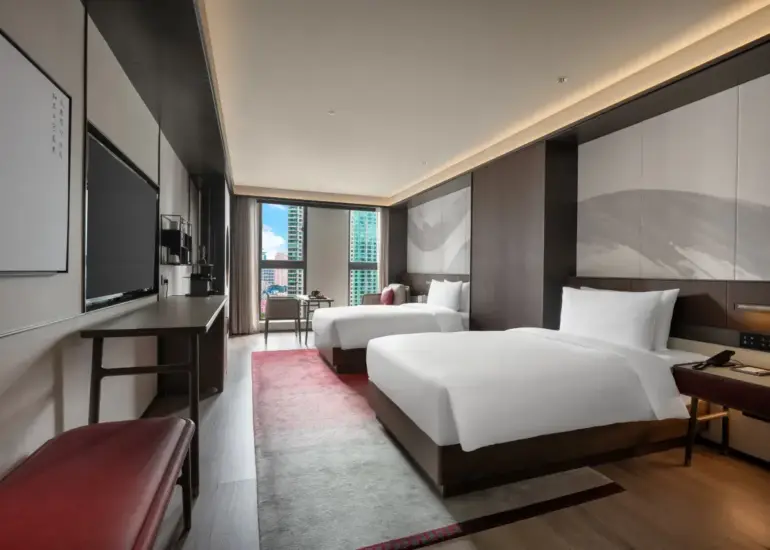 Habitación Clásica – Vista a la ciudad (2 camas)