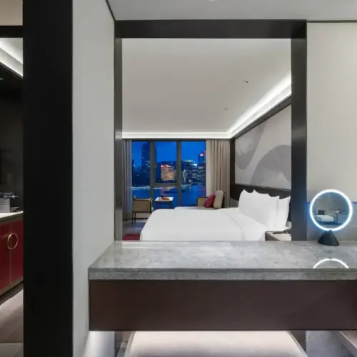 Habitación Deluxe King con vistas al río