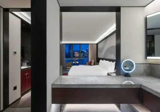Habitación Deluxe King con vistas al río