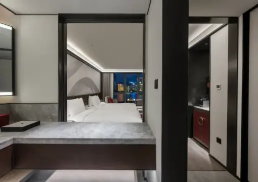 Habitación doble de lujo con vistas al río