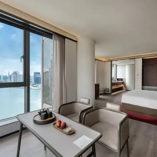 Habitación ejecutiva King con vistas al río