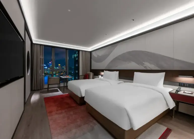 Habitación Xi Yue Deluxe Twin con vistas al río